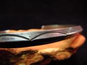 Antique Veiner Stamped Triangle Cuff  c.1930