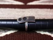 【Bernard Dawahoya】 Hopi 『Rain Cloud』 Overlay Ring  c.1965～