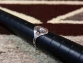 Atq Concho Repoused & Arrows Stamped Tourist Ring  c.1930～