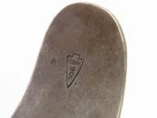 【Arrow Novelty】Atq Thunderbird/Snake Coin Silver Cuff c.1930