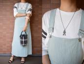 Antique Navajo Human or Yei Shaped Pendant Necklace  c.1930～