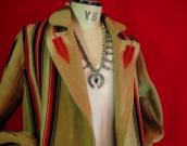 OLDPAWN Naja Necklace w/High Grade Bisbee TQ