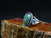 Antique Navajo Arrows Stamped Split Shank Silver Ring c.1940