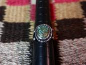 Antique Navajo Arrows Stamped Split Shank Silver Ring c.1940