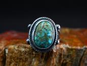 Antique Navajo Arrows Stamped Split Shank Silver Ring c.1940