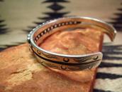 Vintage Zuni Double Row Cuff w/Turquoise  c.1940