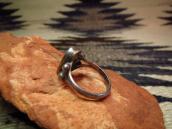 Antique Split Shank Ring w/GemGrade Morenci c.1930