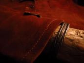 Vintage Triple Wire Stanped Silver Cuff  c.1950