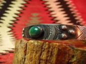 Antique Fred Harvey Era Silver Cuff w/TQ  c.1930