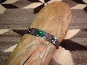 Antique Fred Harvey Era Silver Cuff w/TQ  c.1930