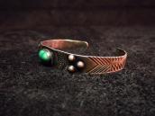 Antique Fred Harvey Era Silver Cuff w/TQ  c.1930