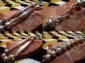 Joe H. Quintana Cochiti Silver Bead Necklace L 4