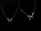 【UITA21/Ganscraft】 Atq Crossed Arrows Fob Necklace  c.1945～