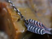 【UITA21/Ganscraft】 Atq Crossed Arrows Fob Necklace  c.1945～