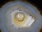 Atq Navajo Crossed Arrows Stamped Ingot Silver Ring  c.1915～