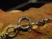 Navajo Oldpawn 【Diamond】 Charm Silver Necklace