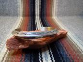 Vintage Stamped Ingot Silver Triangle Wire Cuff  c.1950～