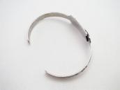 Atq Navajo 卍 T-bird Stamped Arrow Band Cuff in Silver c.1930