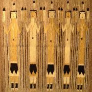 Vintage 【Yei】 Navajo Rug  c.1960～  71/69