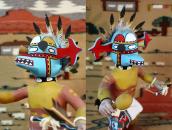 Old "Homahtoi" Ichiwo Katsina Doll by 【Larry Hobbs】