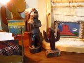 Vintage Carved Ironwood Indian Chief Objet