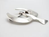 Vintage Navajo Casted Silver T-bird Shape Pin Brooch c.1945～