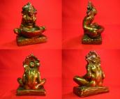 Antique Naked Indian Chief Plaster Tray  c.1930