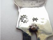 【Norman Honie Sr.】Vtg Hopi Overlay Hemis Katsina Pin c.1960～