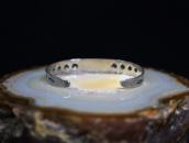 Antique T-bird Applique & Concho Repouse Row Cuff  c.1930～