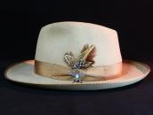 Atq Zuni or Navajo Knifewing Shaped Small Pin w/TQ  c.1930～