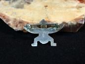 Atq Zuni or Navajo Knifewing Shaped Small Pin w/TQ  c.1930～
