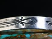 Antique 『ON BOOK』 卍 & Arrows Stamped Silver Cuff c.1930