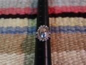 Vtg【BELL TRADING POST】Silver Concho Face Small Ring  c.1950～