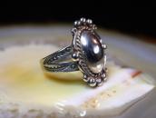Vtg【BELL TRADING POST】Silver Concho Face Small Ring  c.1950～