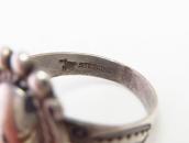 Vtg【BELL TRADING POST】Silver Concho Face Small Ring  c.1950～