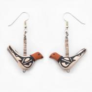 【Robert Tenorio】Kewa Pottery Fetish Pierced Earring c.1975～