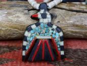 Antique Kewa/Santo Domingo Batterybird Necklace  c.1930～