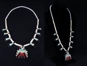 Antique Kewa/Santo Domingo Batterybird Necklace  c.1930～