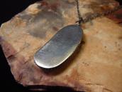 Vintage Navajo Kingman Turquoise Fob Necklace  c.1965～