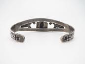 Antique Thunderbird & Horses Applique Silver Cuff c.1930