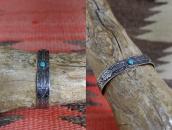 Antique Navajo 『ON BOOK』 T-bird & Arrow Applique Cuff c.1930