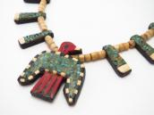 Atq Kewa/SantoDomingo Batterybird Depression Necklace c.1940