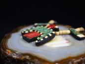 Atq Kewa/SantoDomingo Batterybird Depression Necklace c.1940