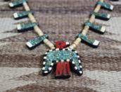 Atq Kewa/SantoDomingo Batterybird Depression Necklace c.1940