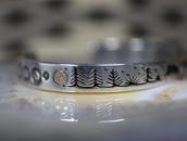 【Vidal Aragon】Kewa Old "Storyteller" Cuff in Silver c.1980～