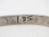 【Vidal Aragon】Kiwa Old "Storyteller" Cuff in Silver c.1980～