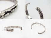 【Vidal Aragon】Kewa Old "Storyteller" Cuff in Silver c.1980～