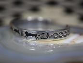 【Vidal Aragon】Kewa Old "Storyteller" Cuff in Silver c.1980～