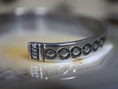 【Vidal Aragon】Kewa Old "Storyteller" Cuff in Silver c.1980～