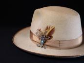 Atq Navajo Boot with Spur Shape Pin w/Turquoise c.1930～